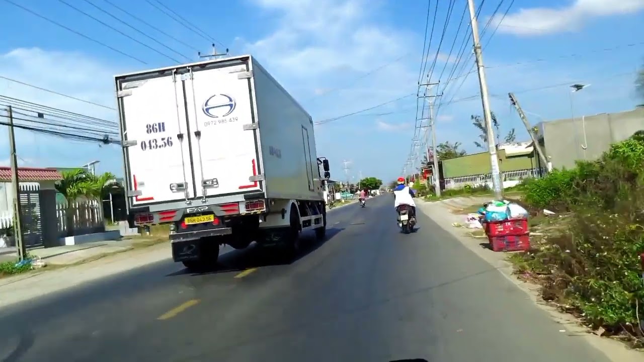 Con đường ven biển Mũi Kê Gà đi Hàm Tân quá tuyệt vời !