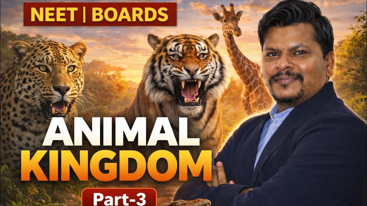Animal Kingdom Part-3 | NEET 2026 & Boards | Most Important Concepts 