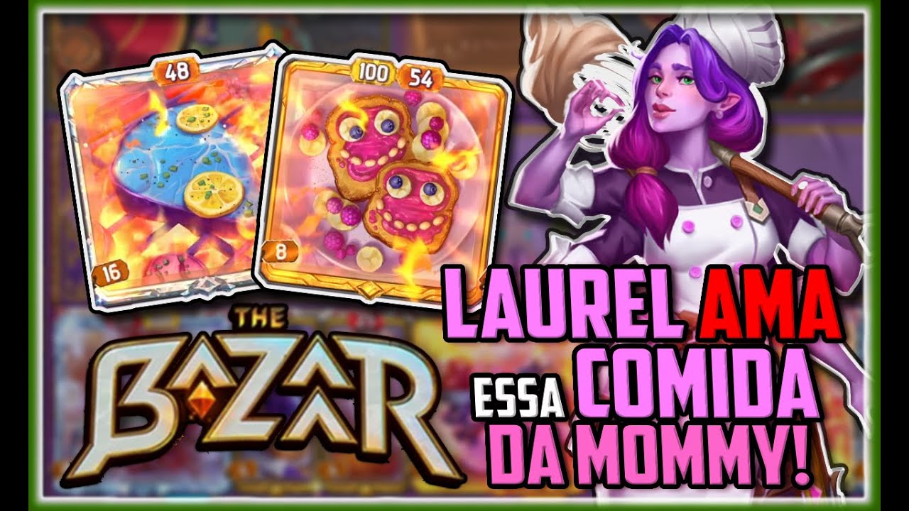 MAMÃE JULES fazendo COMIDA FAVORITA da LAUREL e um BIFÃO DE DRAGÃO - Jules - The Bazaar (PT-BR)