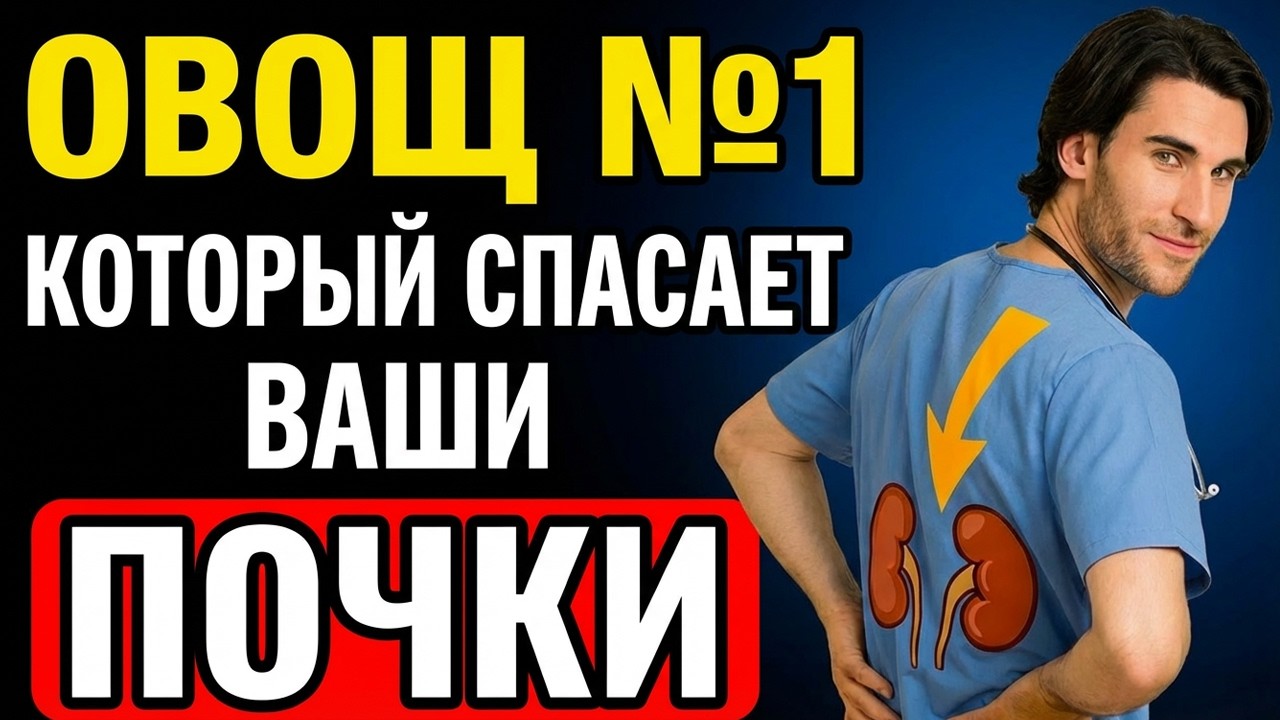 Секрет нефролога овощ №1, который очищает креатинин и спасает твои почки