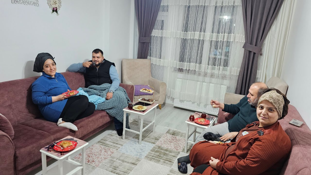 Kardeşim ve Yiğenimle /Akşam yemeğimiz/ Güzel vakitler