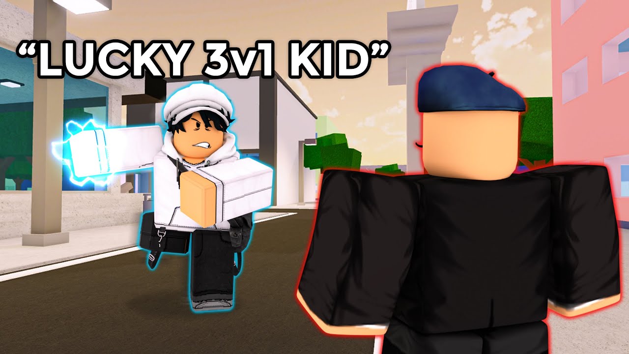 HE Got SO MAD After LOSING in 3v1... (Jujutsu Shenanigans)