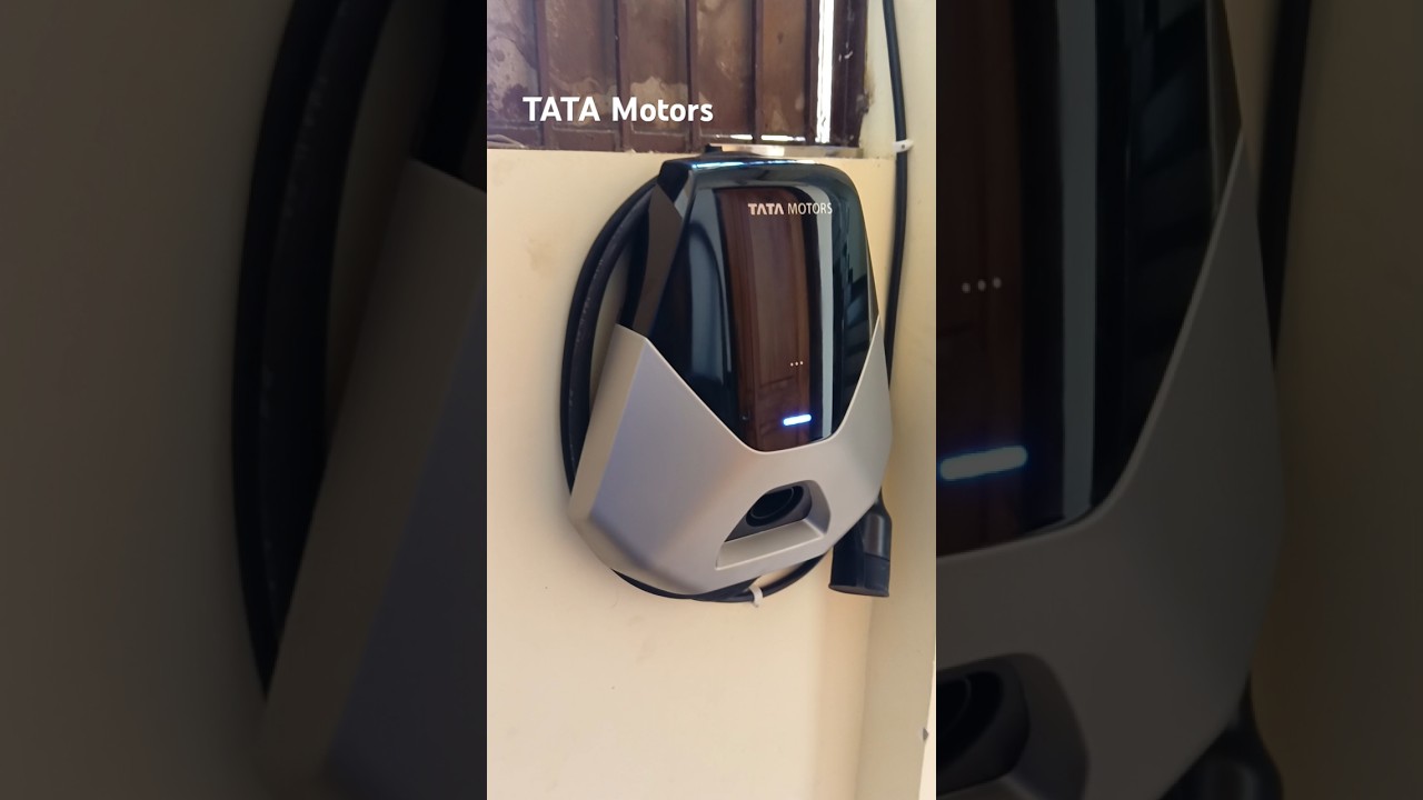 Tata punch ev 7.2kw charger installation method review #tata#ev