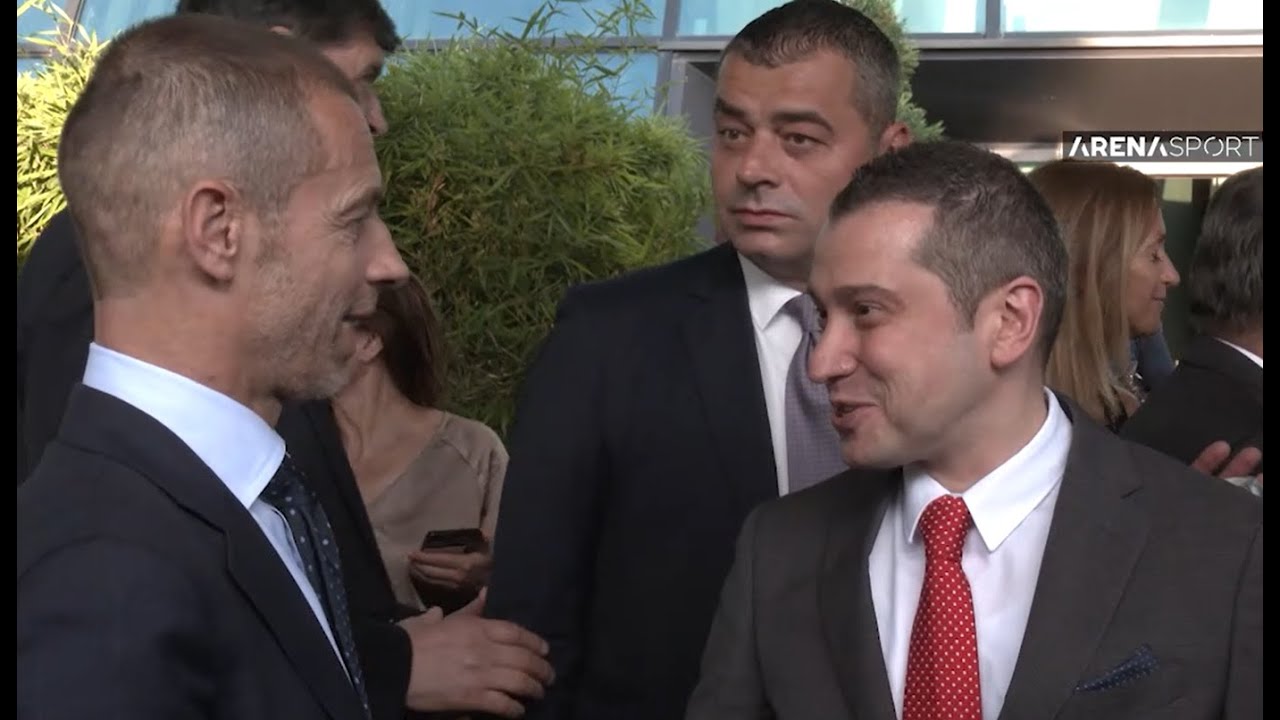 ALEKSANDER ČEFERIN EKSKLUZIVNO ZA TV ARENA SPORT: Odlično je što će Srbija imati tim u Ligi šampiona