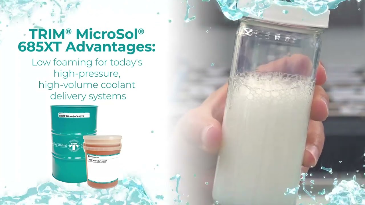 TRIM® MicroSol® 685XT - High-lubricity, Low-foam Semisynthetic