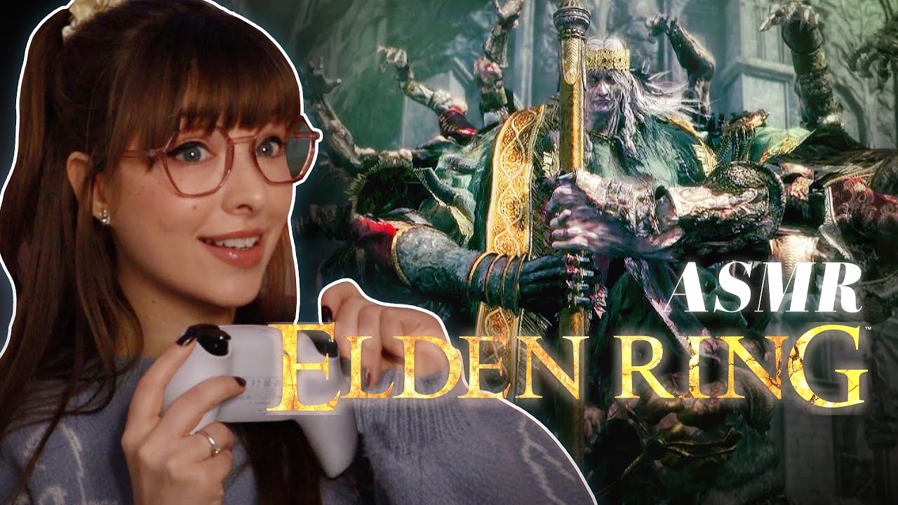 ASMR 🏰 Elden Ring Episode 7: Godrick & Agheel 🪓 PS5 Controller Buttons Clicks 🎮 ･ﾟ✧