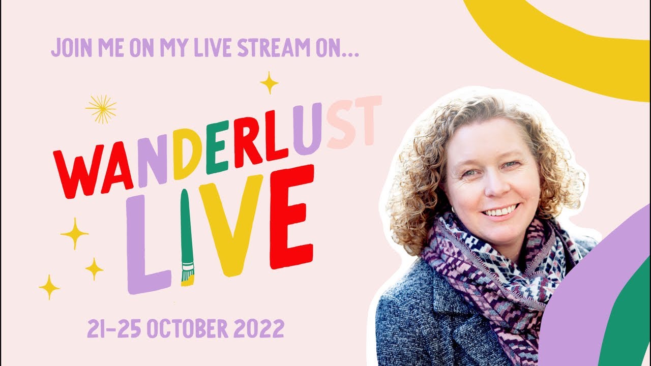 Stamped Art Journal Borders