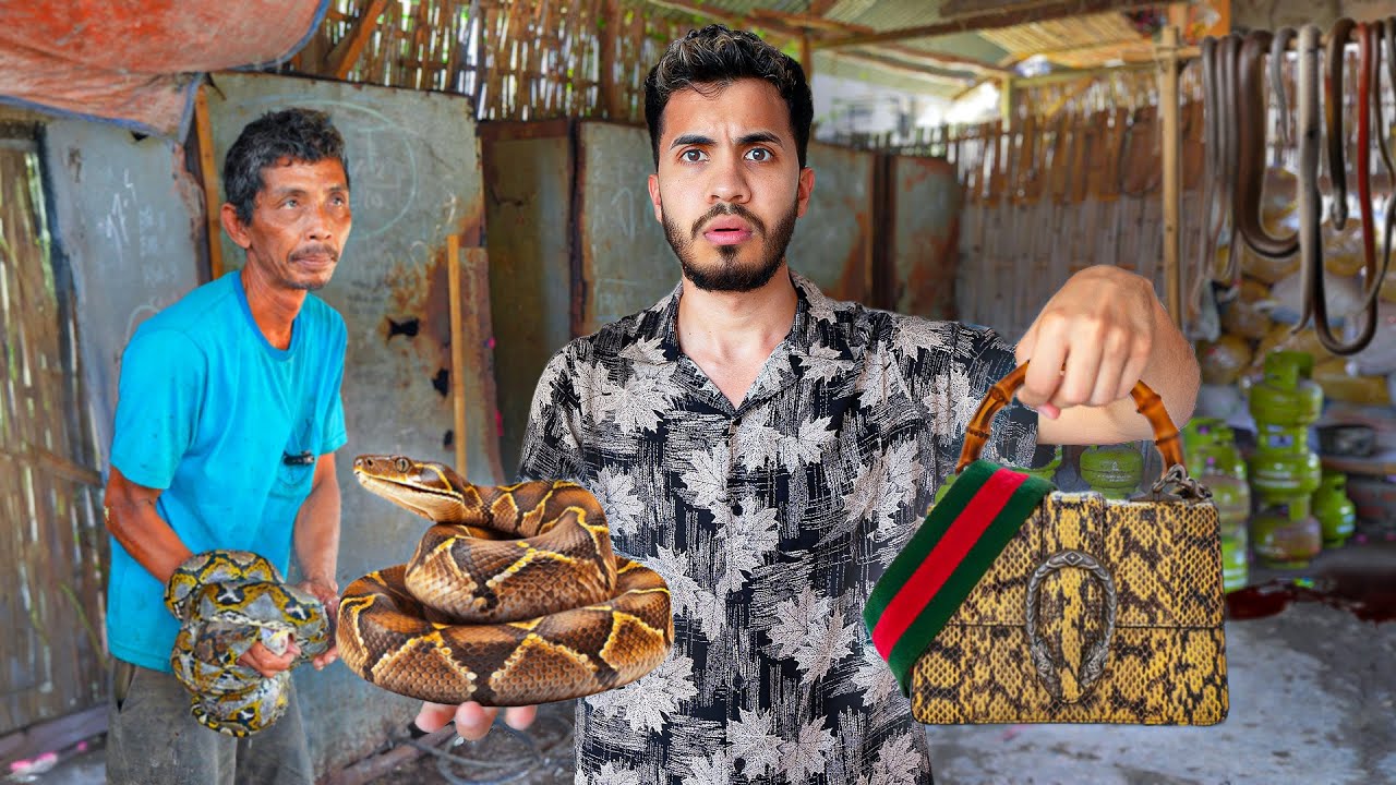 La CRUDA INDUSTRIA de PIELES en INDONESIA