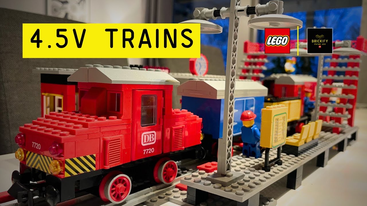 Vintage Lego (Train) Journey of Discovery... 4.5v Style.