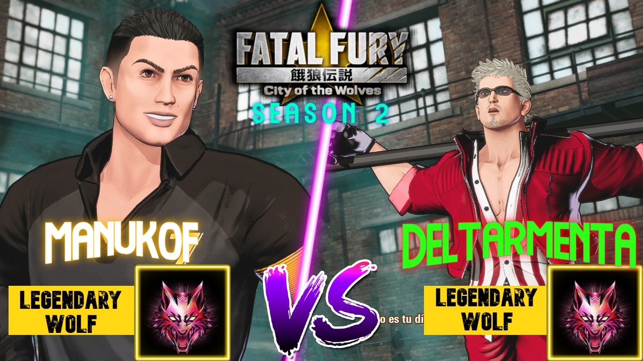[TOPs Fatal Fury COW FT2] ManuKOF (Rank: L.Wolf) vs DELTARMENTA (Rank: L.Wolf)