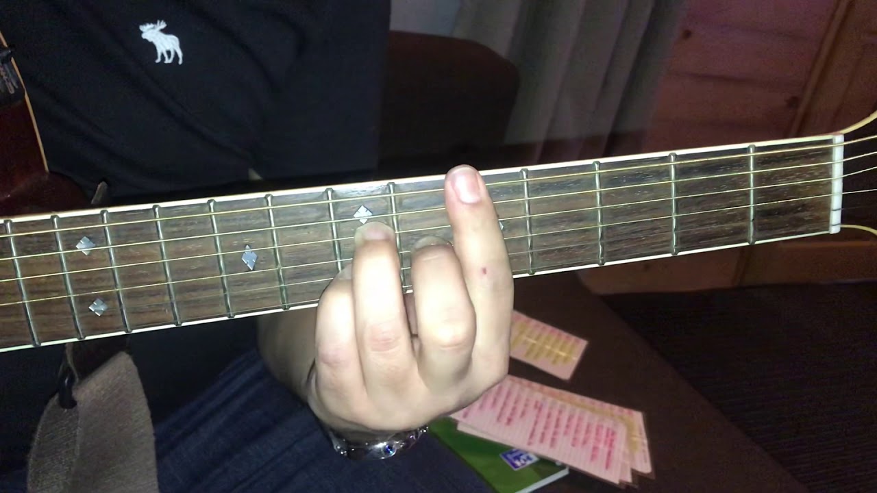 Cantique 44 moi bartimée guitare