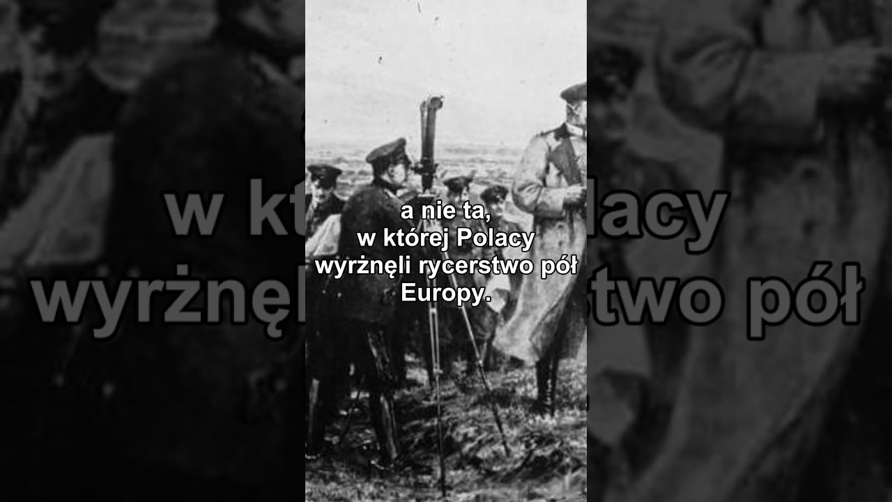 Niemcy ukradli nam nawet nazwę bitwy. Tannenberg to zemsta za Grunwald. #shorts
