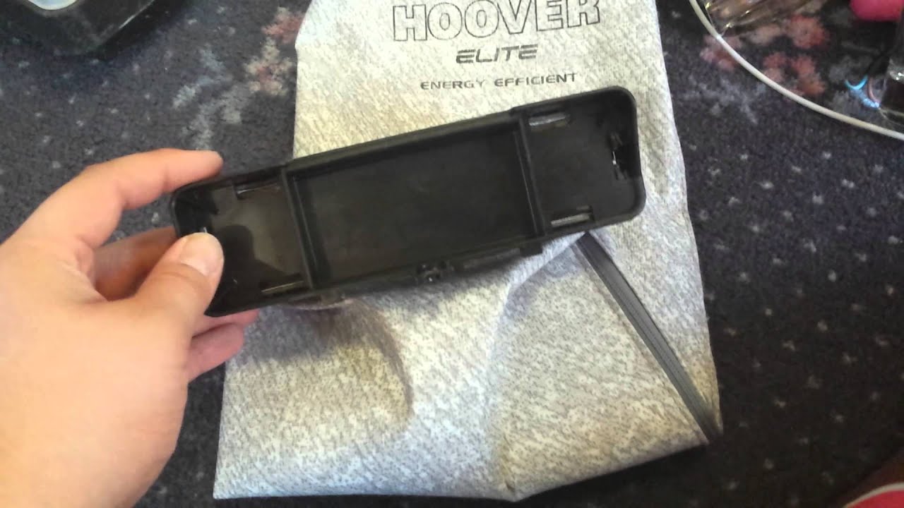 Hoover Elite Bag Removal