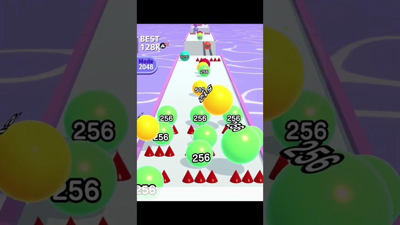 ball run 2048 part 013 #live#shorts#shortsfeed#virallive#viralballrun#short