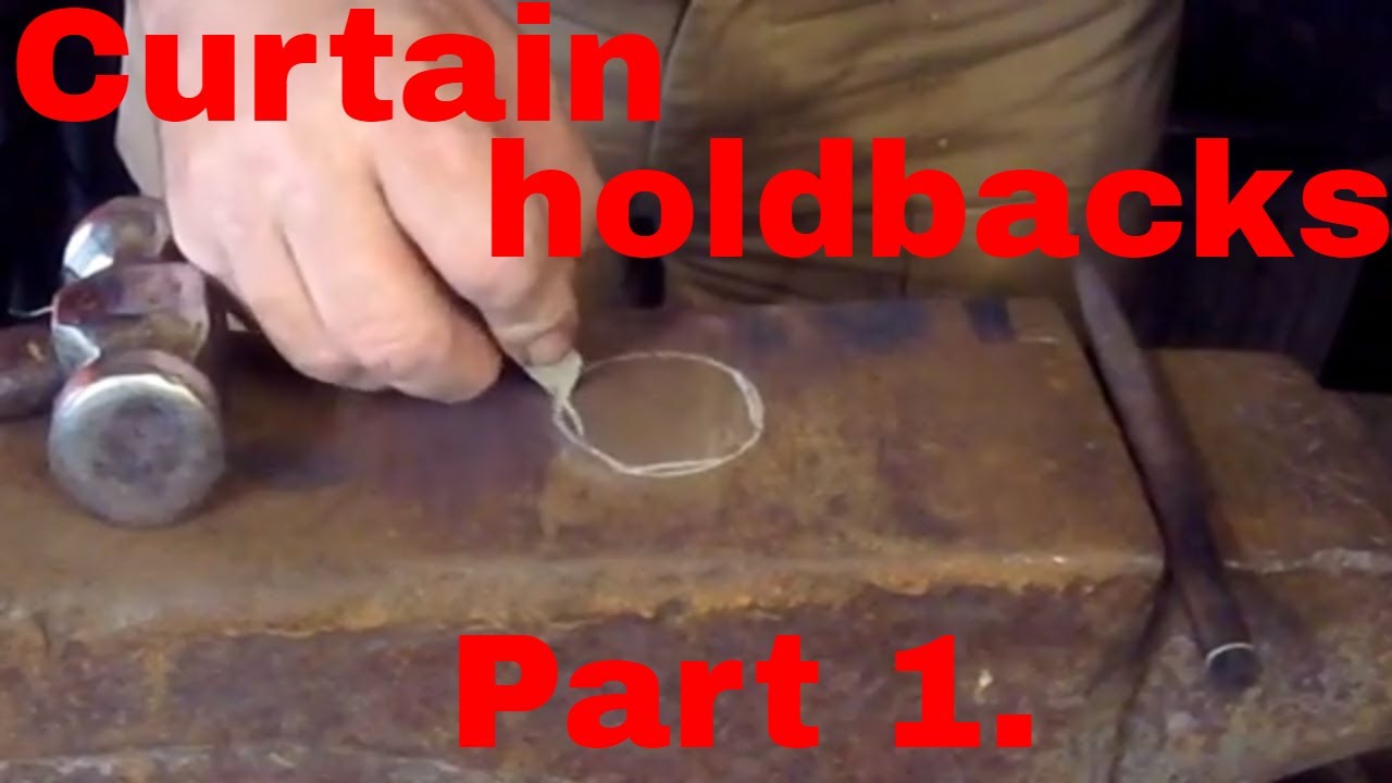 Curtain holdbacks. Part 1.