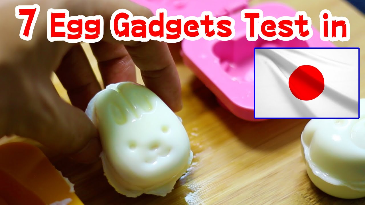 【100均ダイソー】７つの卵便利グッズを試す/7 Japanese kitchen gadgets test for egg