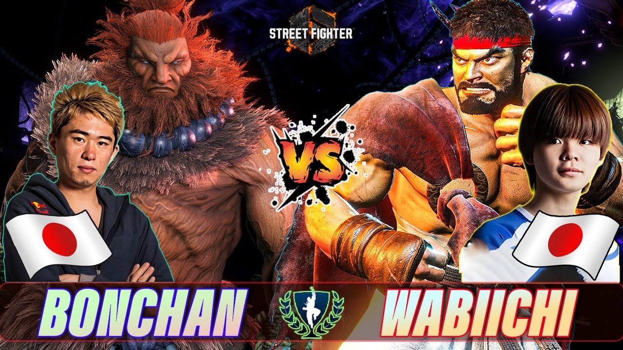 SF6 🔥 AKUMA #2 в рейтинге ♦ BONTHAN VS WABIICHI ♦ RYU 🔥 Лучший геймплей высокого уровня ♦