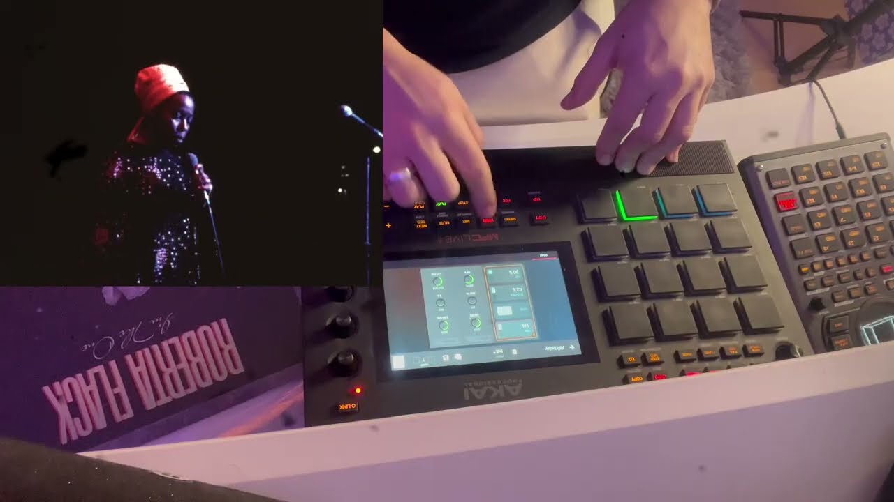Del vinilo al beat (Roberta Flack) | MPC + SP-404 | Boom Bap desde cero