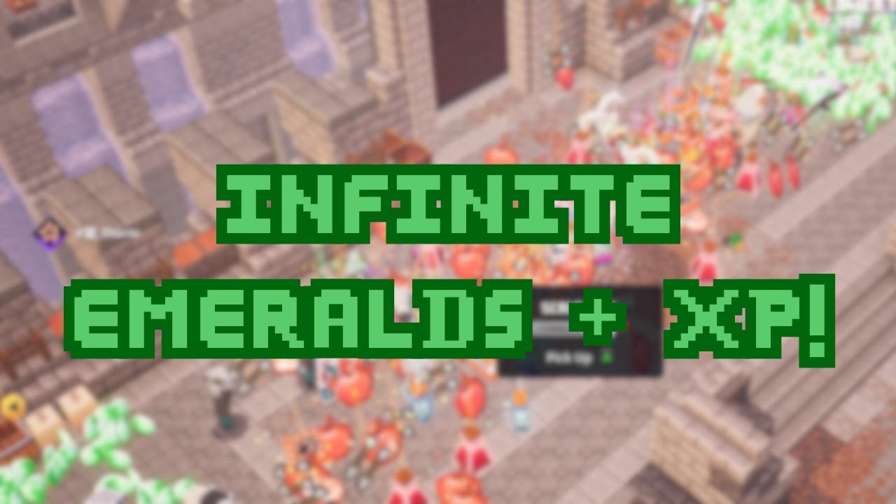 AFK Emerald & XP Farm for Minecraft Dungeons!