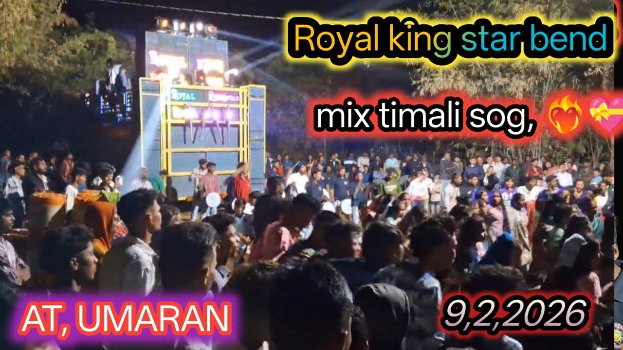 Royal king star bend.AT.umran🕺🏻 adivashi timali full mojj 🔥❤️‍🔥🕺🏻mo.8849537501