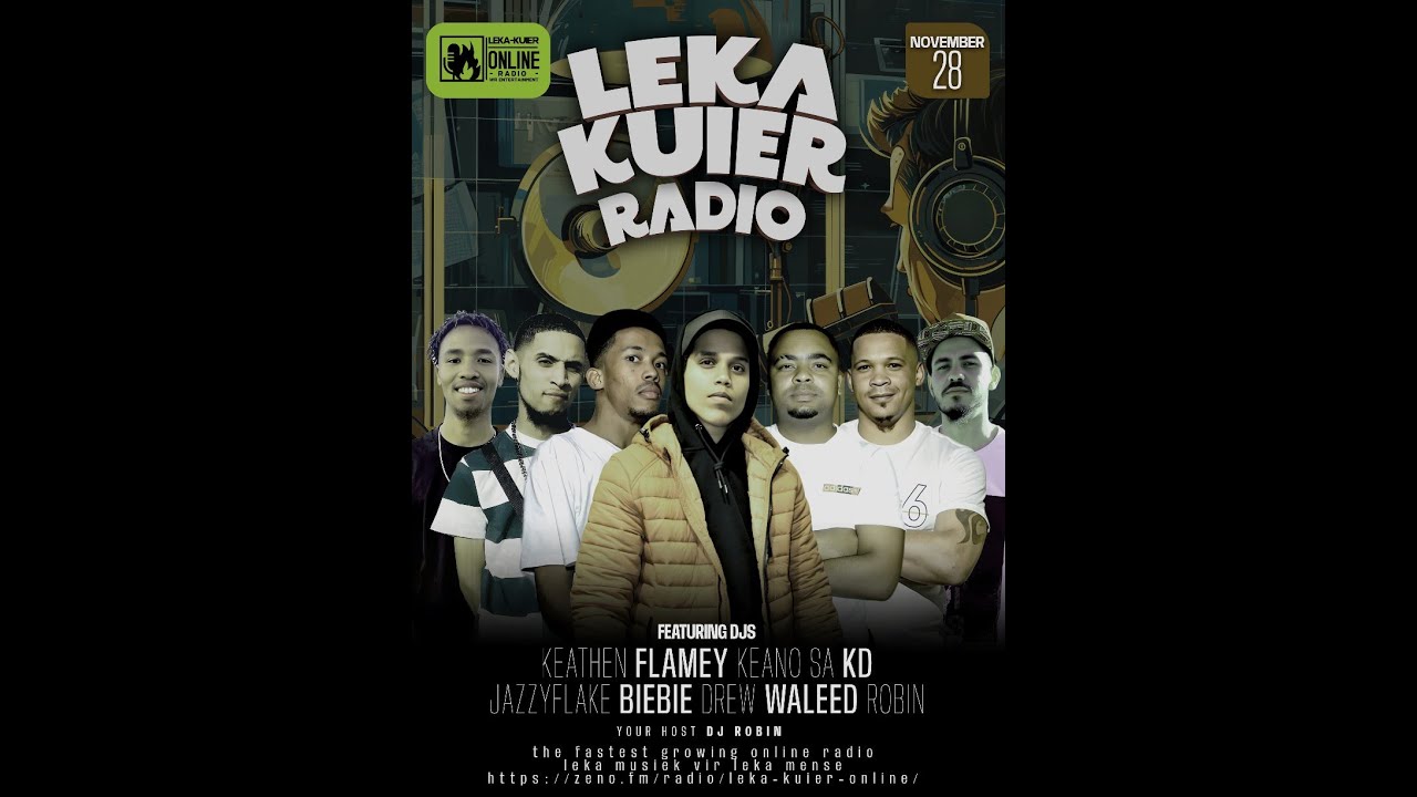 DJ JazzyFlake Leka Kuier Online Radio 28 Nov 2025 (Gqom Beats)