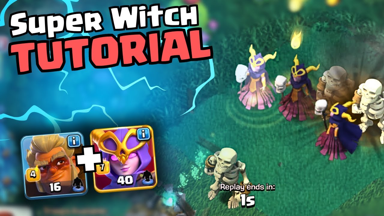 Learn to DOMINATE with the SUPER WITCHES | TH16 Best Attacks