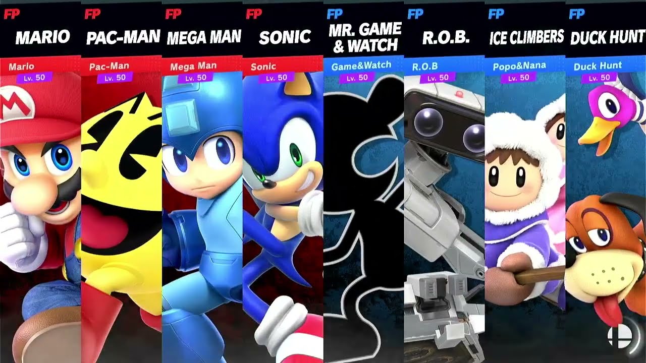 Super Smash Bros Ultimate Amiibo Fights Request Legends vs Retro