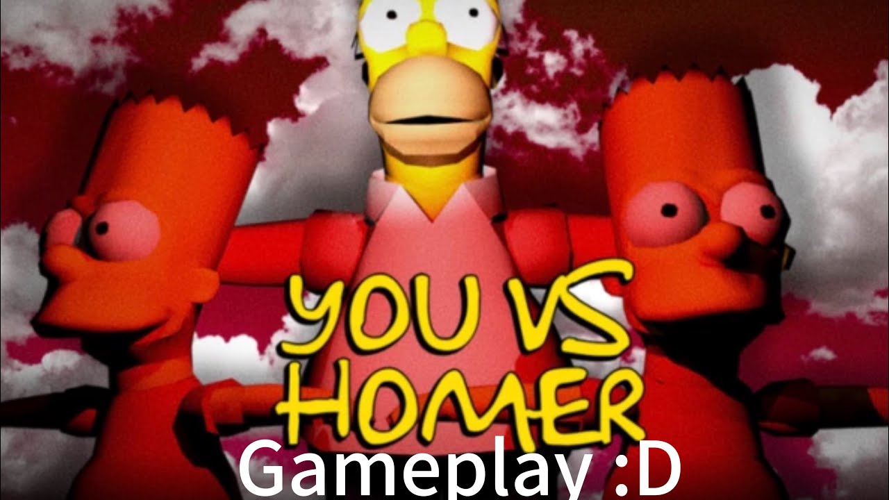 Boring you vs Homer gameplay