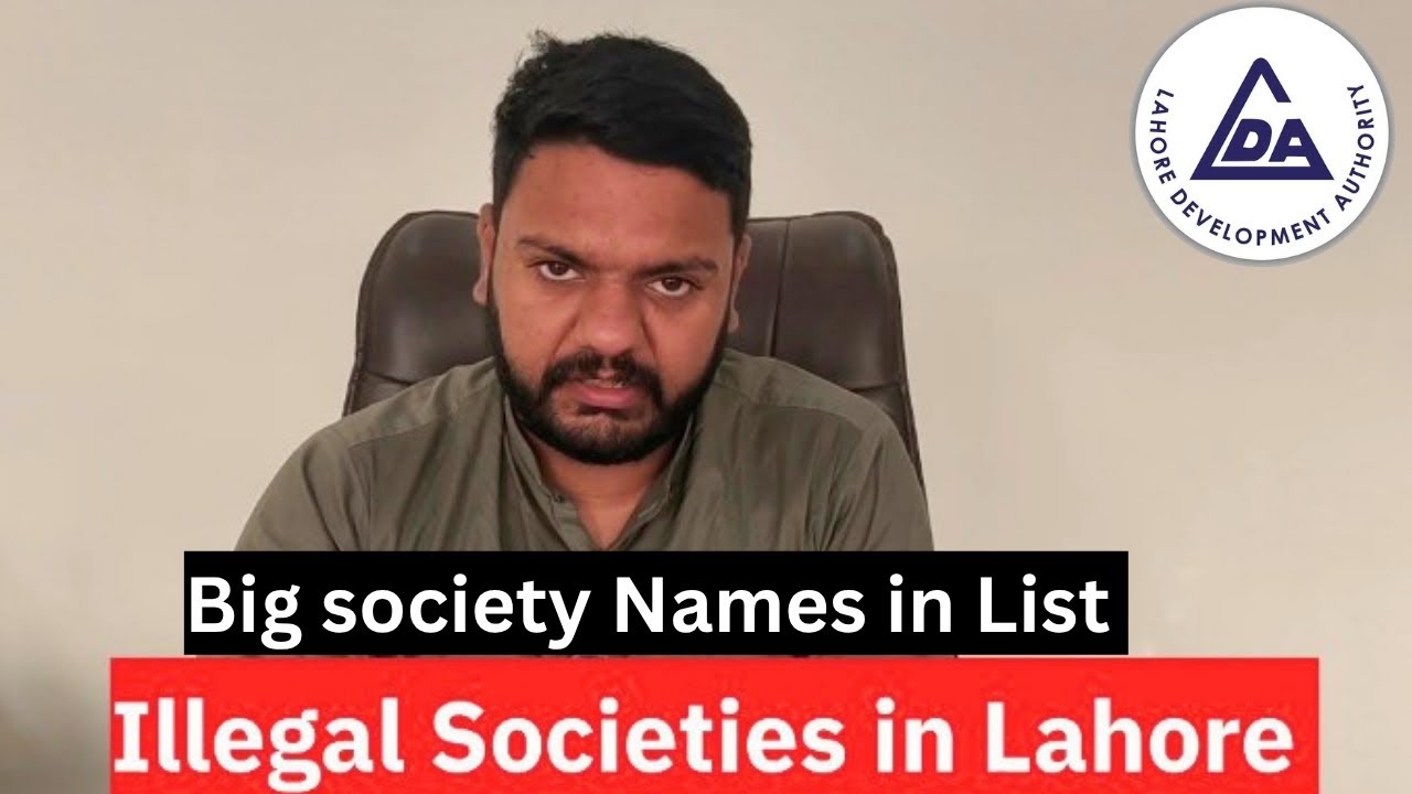 Illegal Housing societies in lahore | list by LDA 2026