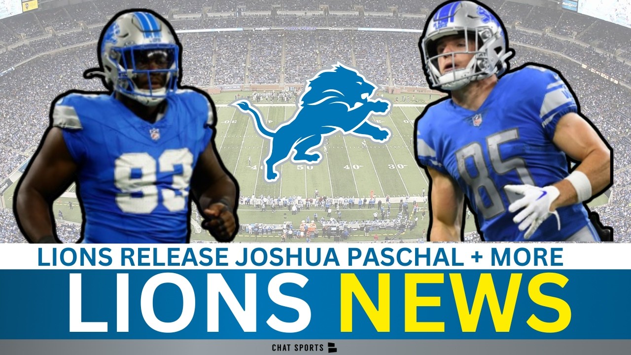 Detroit Lions News: Joshua Paschal Released, Tom Kennedy & Trevor Nowaske