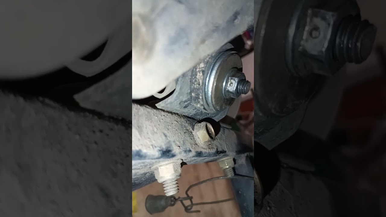 22 Polaris sportsman 450 Muffler bushing loose? How to fix that the cheap way!!