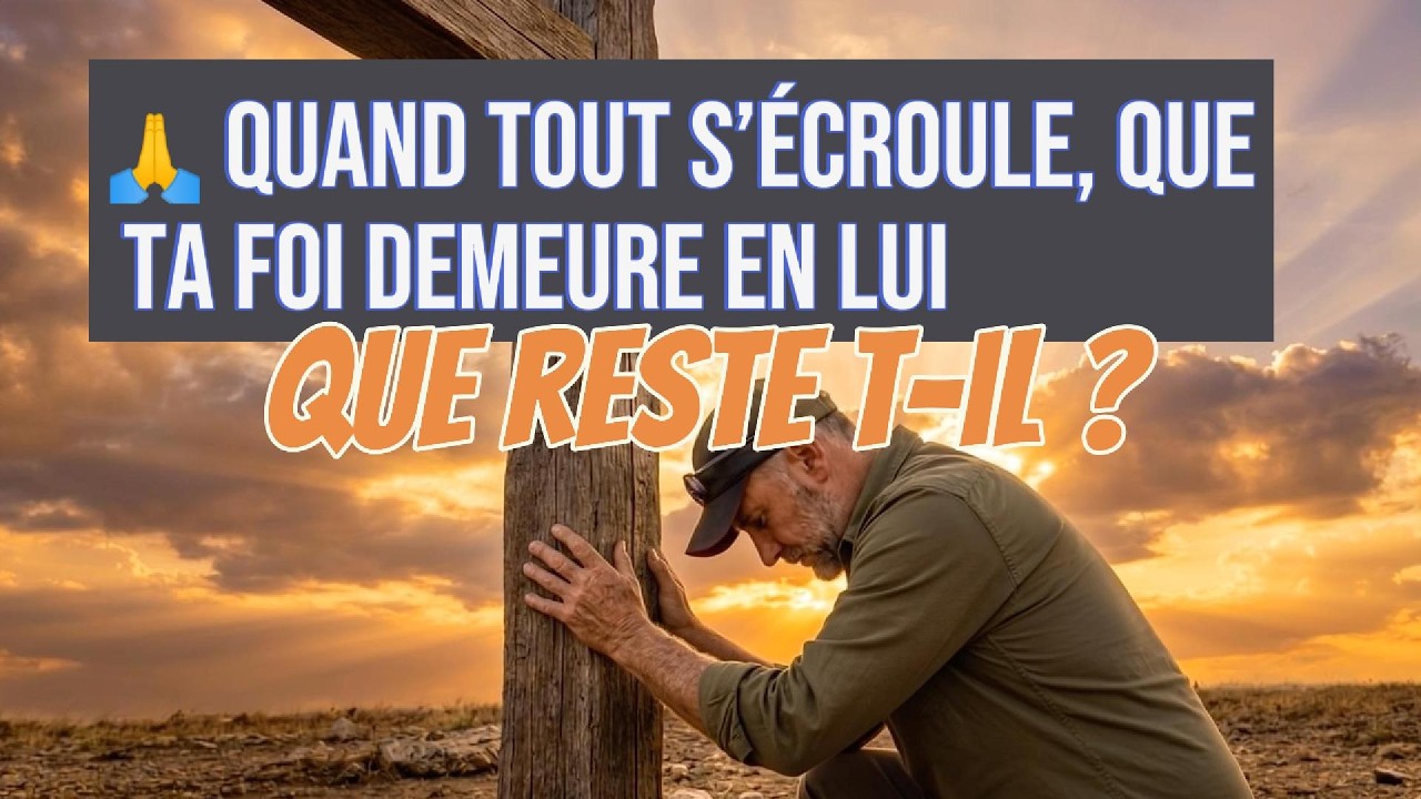 Quand tout s'écroule, ma foi demeure en lui | Louange chrétienne