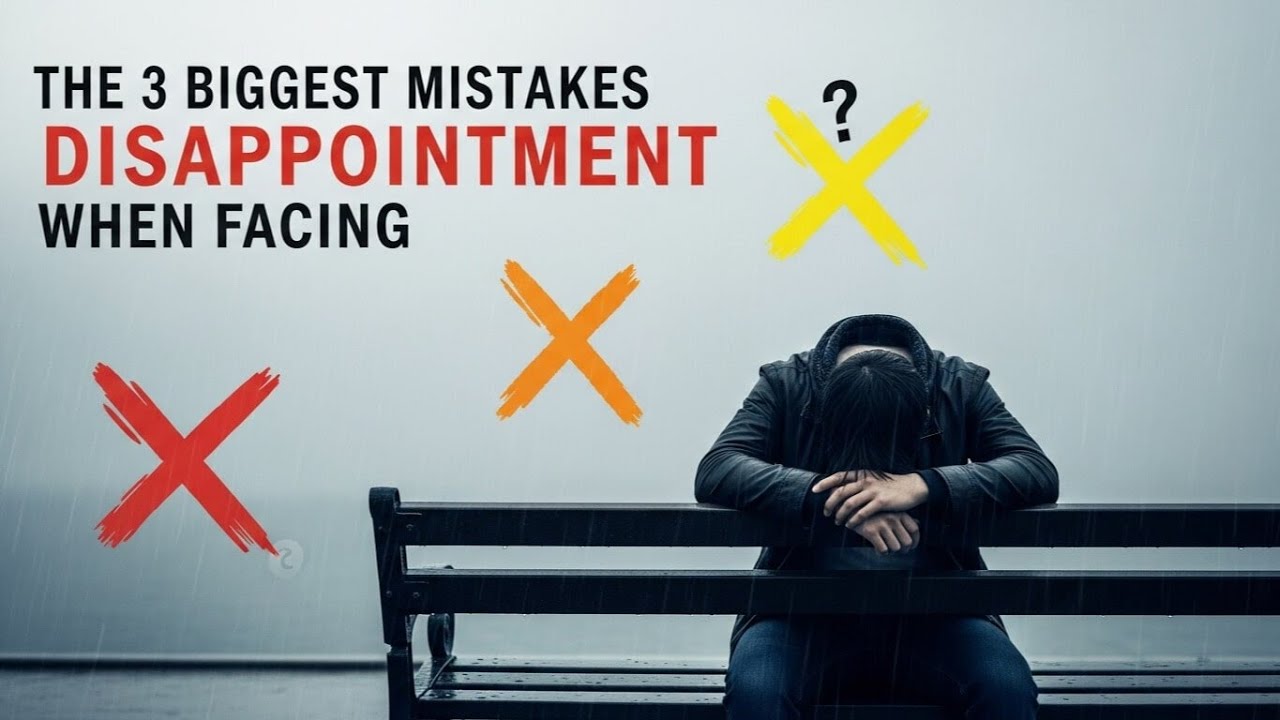 The 3 Biggest Mistakes People Make When Facing Disappointment | SelfbeTV