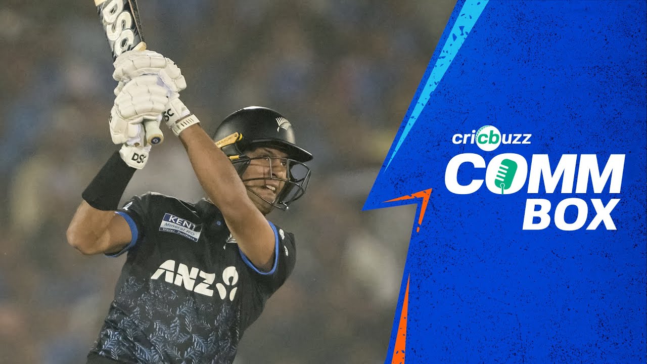 Cricbuzz Comm Box: India bowlers keep chipping in wickets, Rachin holds firm; NZ - 111/3 after 10th