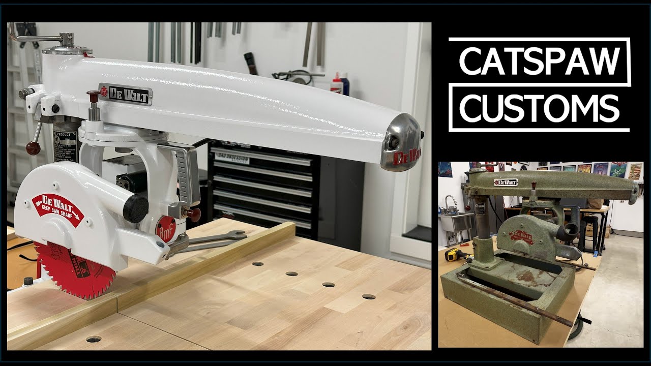 Restoring a 70 Year Old DeWalt Radial Arm Saw