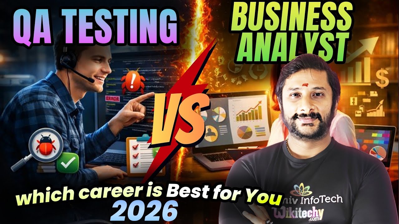 QA Testing vs Business Analyst 🤔 | Which Career Is Best in 2026? 🚀 | Kaashiv Infotech