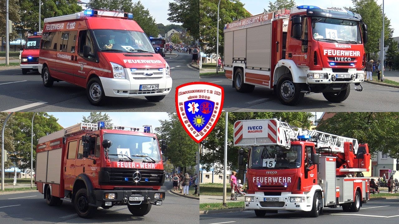 🚨 Festumzug 150 Jahre Feuerwehr Meuselwitz 🚨