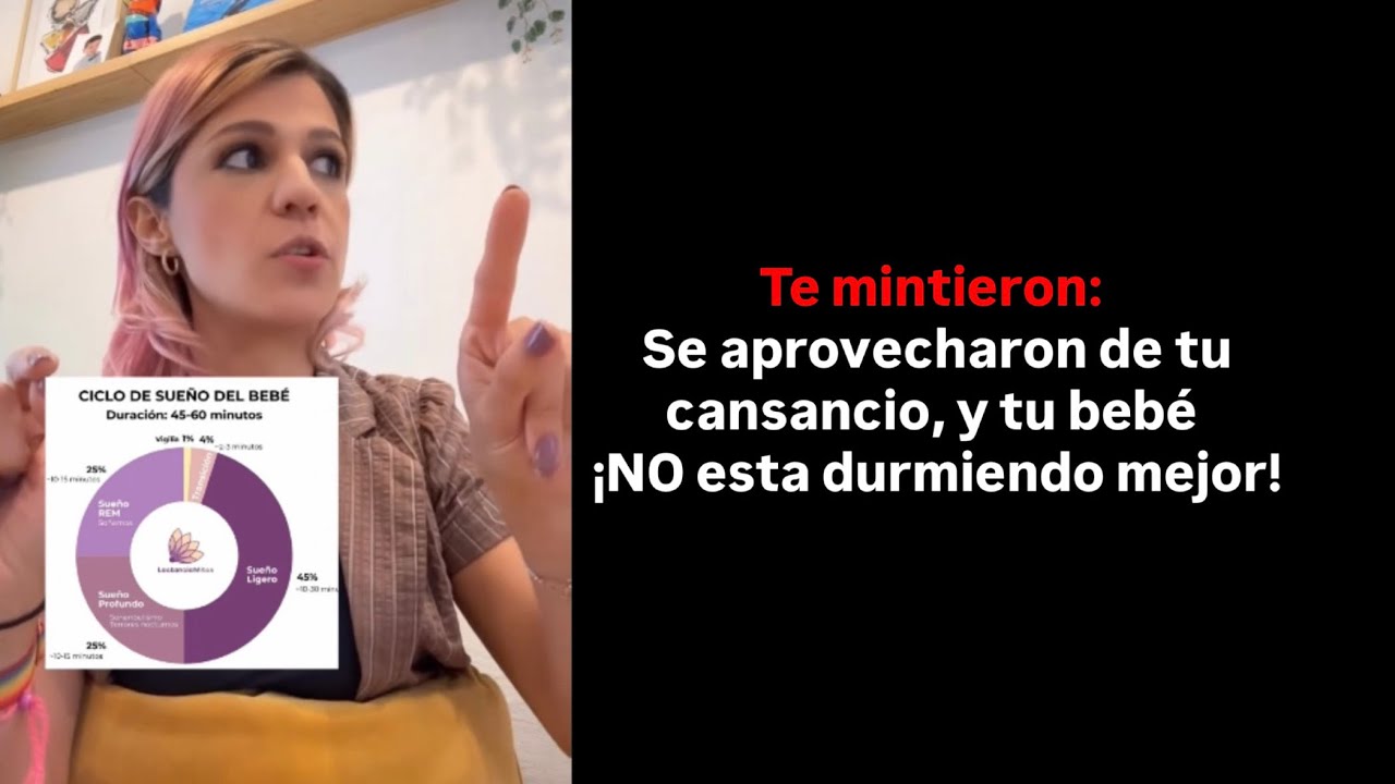 Te mintieron: Se aprovecharon de tu cansancio, y tu bebé ¡NO esta durmiendo mejor!