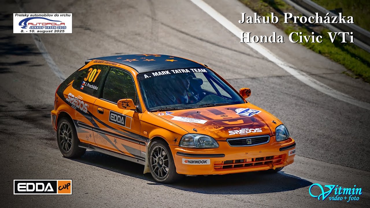 Honda Civic VTi - Jakub Procházka - Jankov Vŕšok 2025 - EDDA CUP