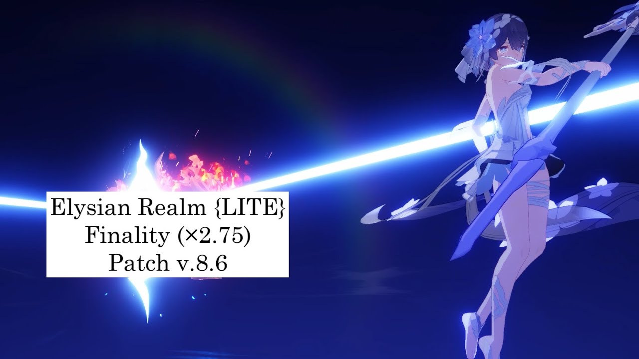 Elysian Realm Finality V.8.6 Seele Herrscher of Rebirth (HoRb) new divine key with No astral active