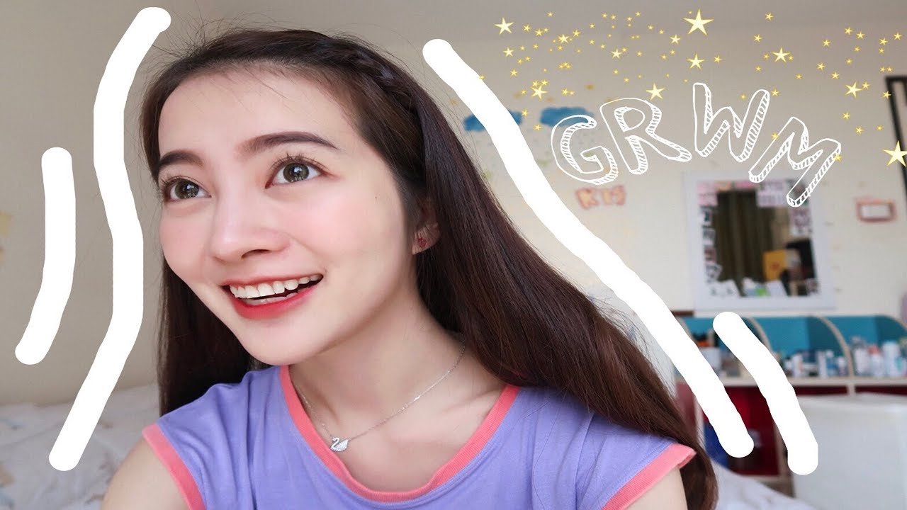 GRWM แต่งหน้าใสๆอยู่บ้าน