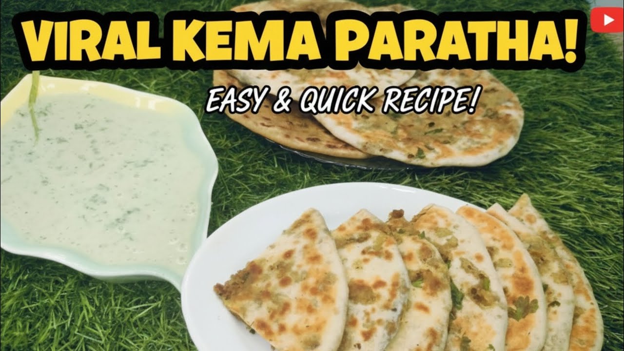 Keema Paratha: Love at First Bite❤️🤤 #Crispy Spicy and Stuffed Keema Paratha Recipe #Ramzan Special 