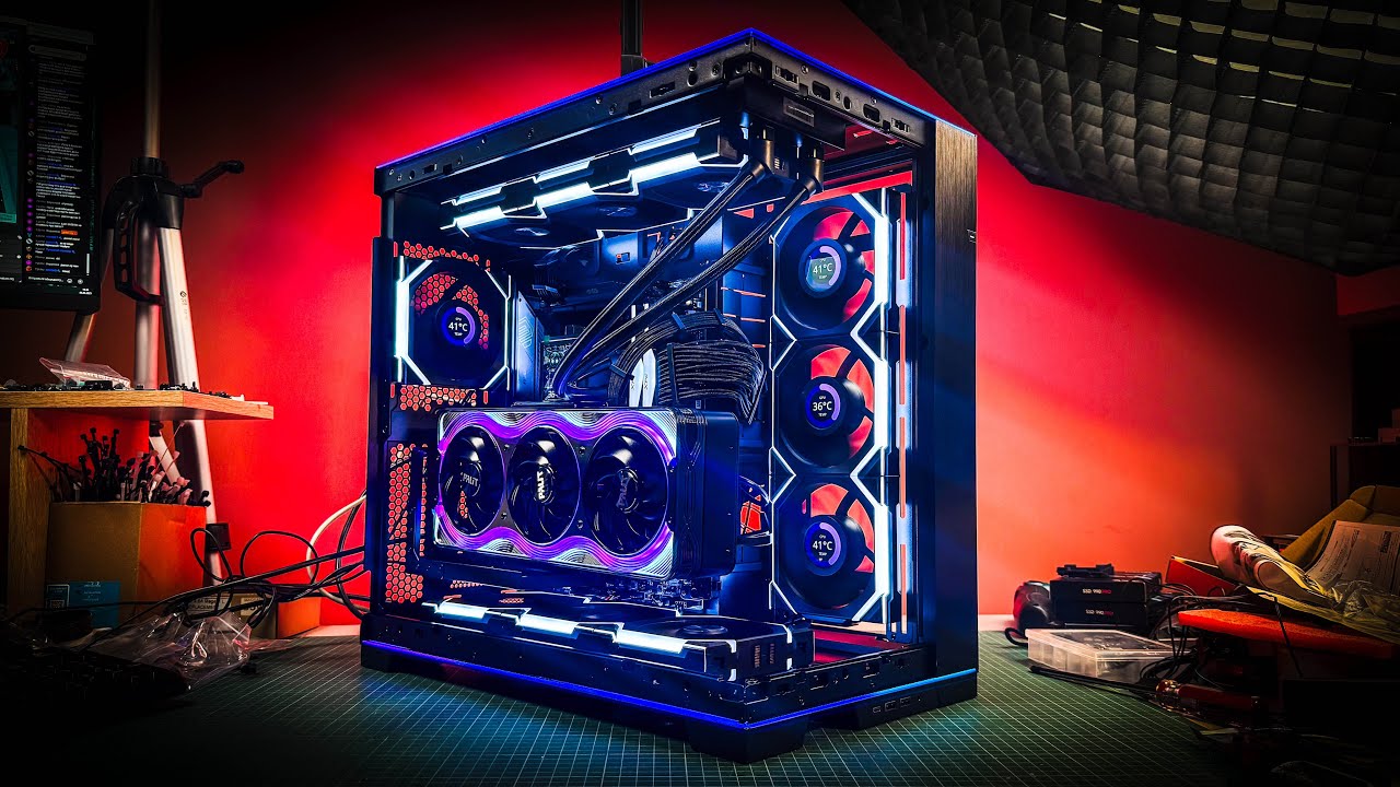 Собираю ТОП-ПК - RTX5090, 9800x3d, MSI MAG X870E TOMAHAWK WIFI, Lian Li O11D Evo RGB - часть 2