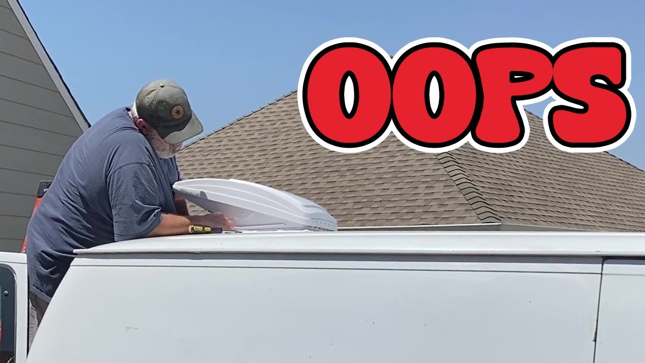 Installing a MaxxAir/MaxxFan on my Ford Econoline E250 Van