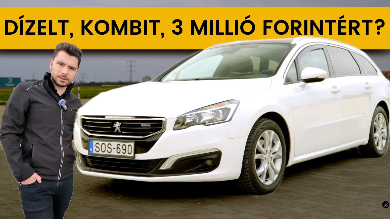 Jobb mint egy 10 éves dízel Passat? - Peugeot 508 SW 2016
