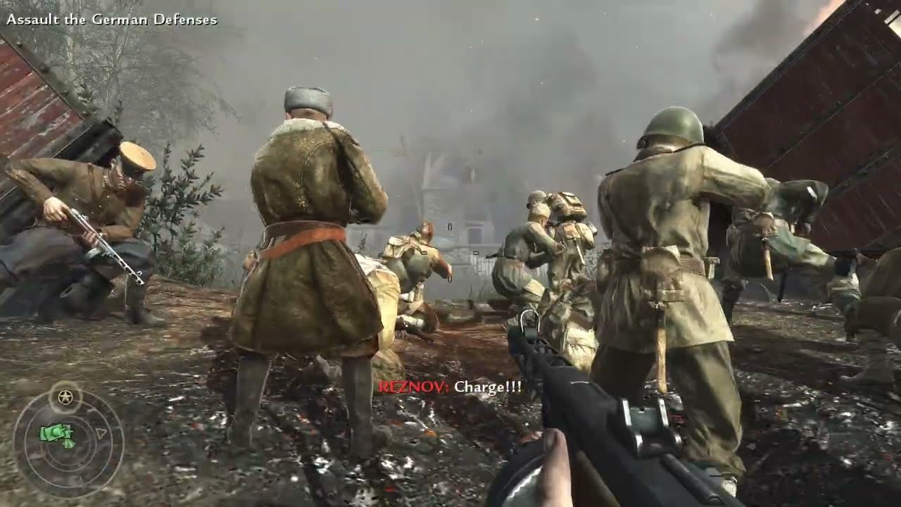 Call of Duty World at War mission 9 | المهمة التاسعة كول اوف ديوتي ورلد ات وور