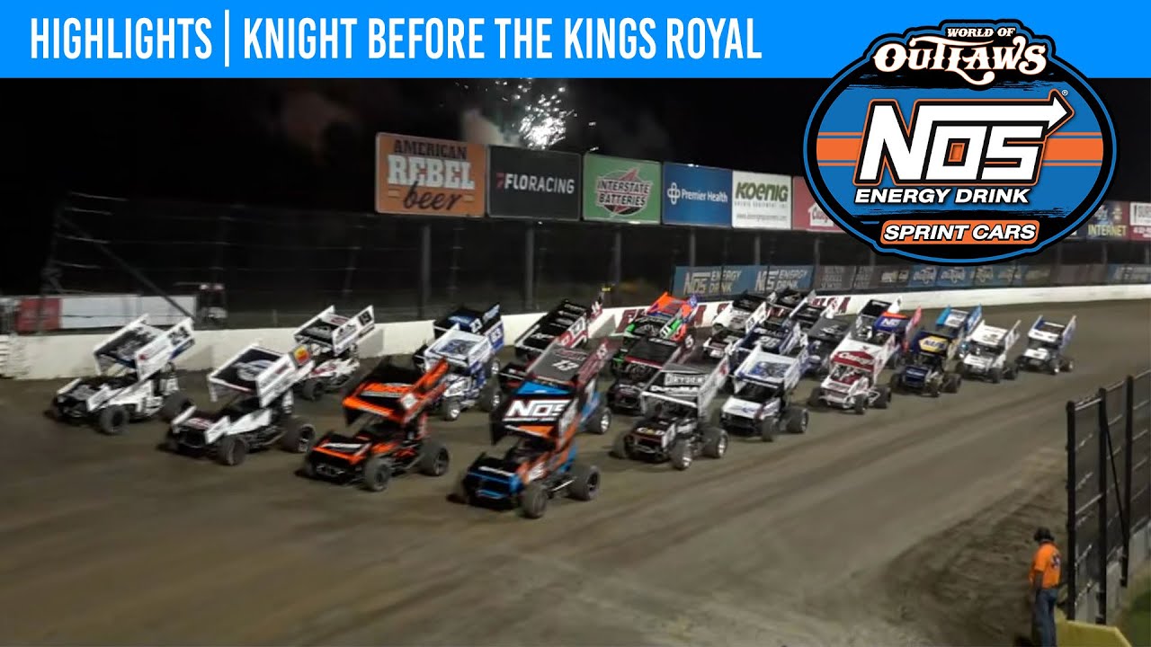 World of Outlaws NOS Energy Drink Sprint Cars | Eldora Speedway | July 19, 2024 | HIGHLIGHTS