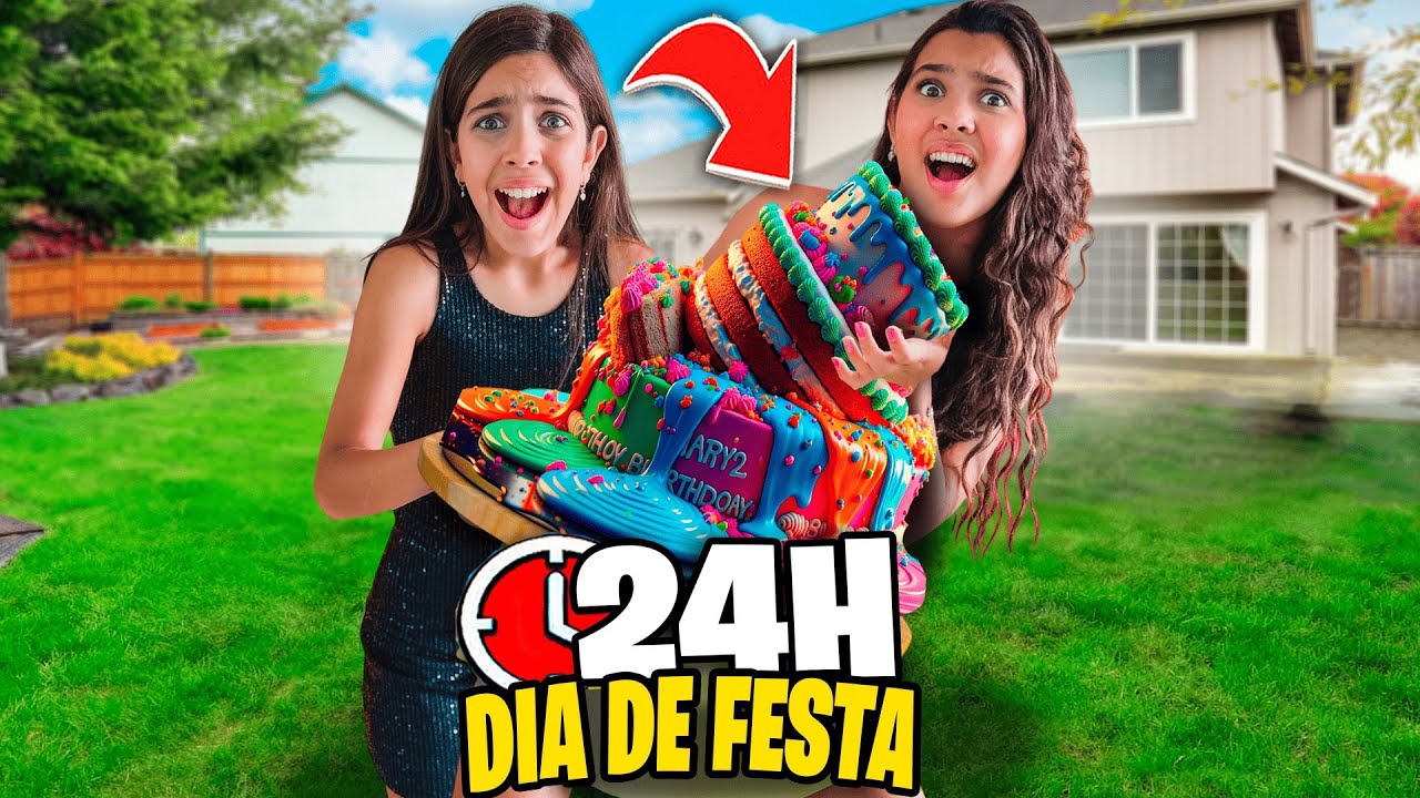 24H NO DIA DA FESTA *TUDO QUE NÓS FIZEMOS !