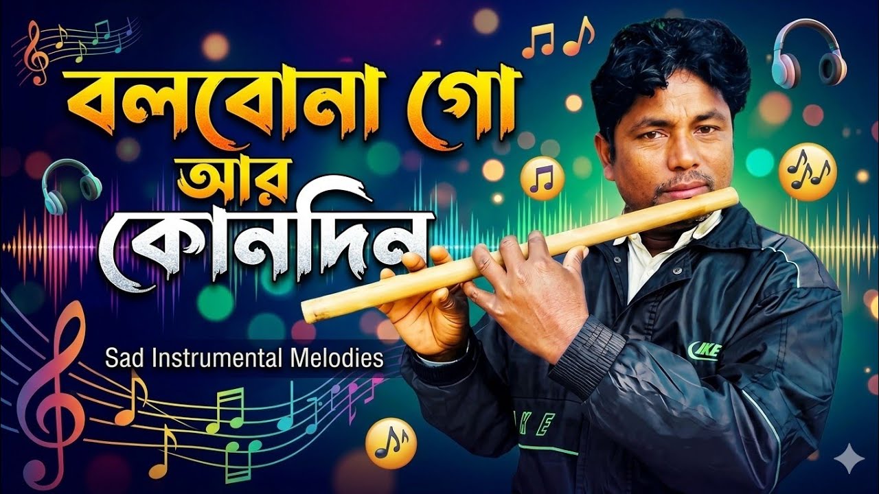 বলবোনা গো আর কোনদিন💕#বাঁশির_সুর #duet #music 