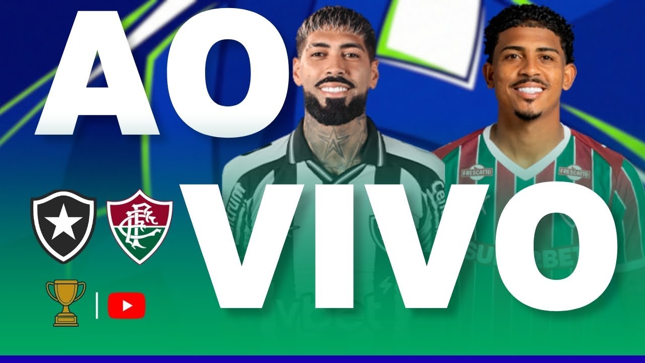 BOTAFOGO X FLUMINENSE JOGO AO VIVO - DIRETO DO ESTÁDIO - CARIOCA 2026 AO VIVO
